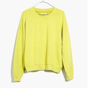 Madewell Garment-Dyed Oversized Sweatshirt
